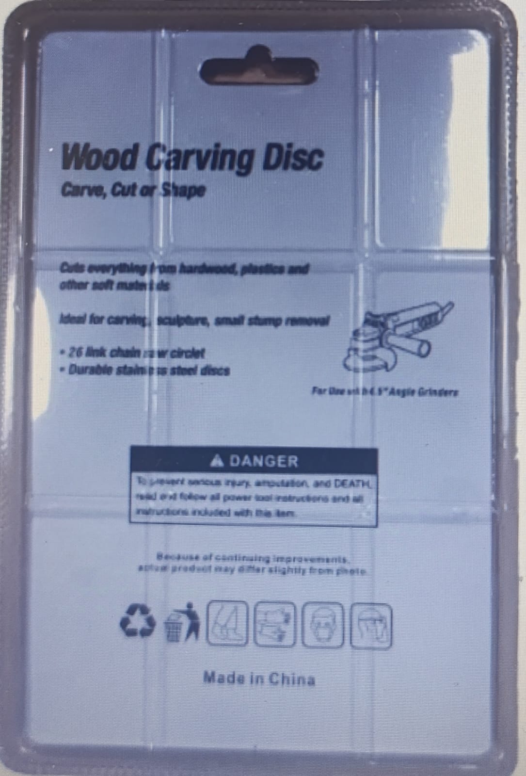 Miniatura 2 de DISCO CORTE CADENA HE-011